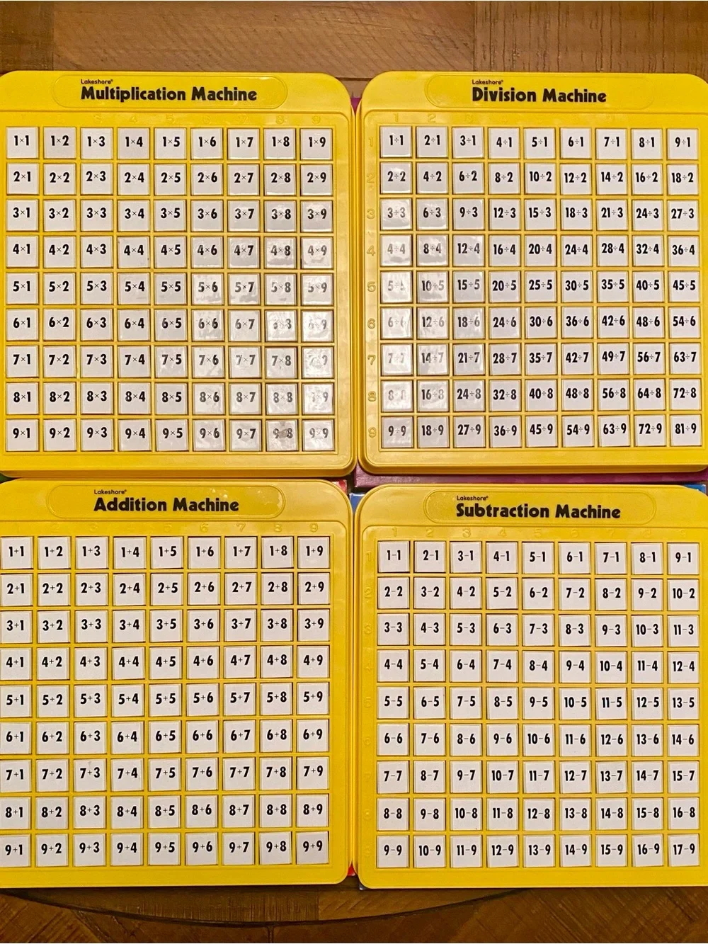 Lakeshore math machines